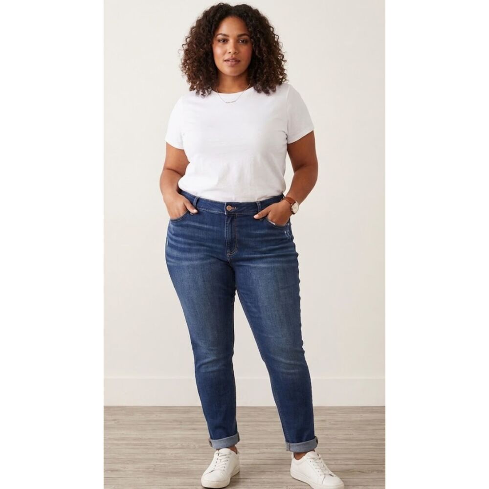 Silver Jeans Co. Boyfriend Jeans Women's Plus Size 24